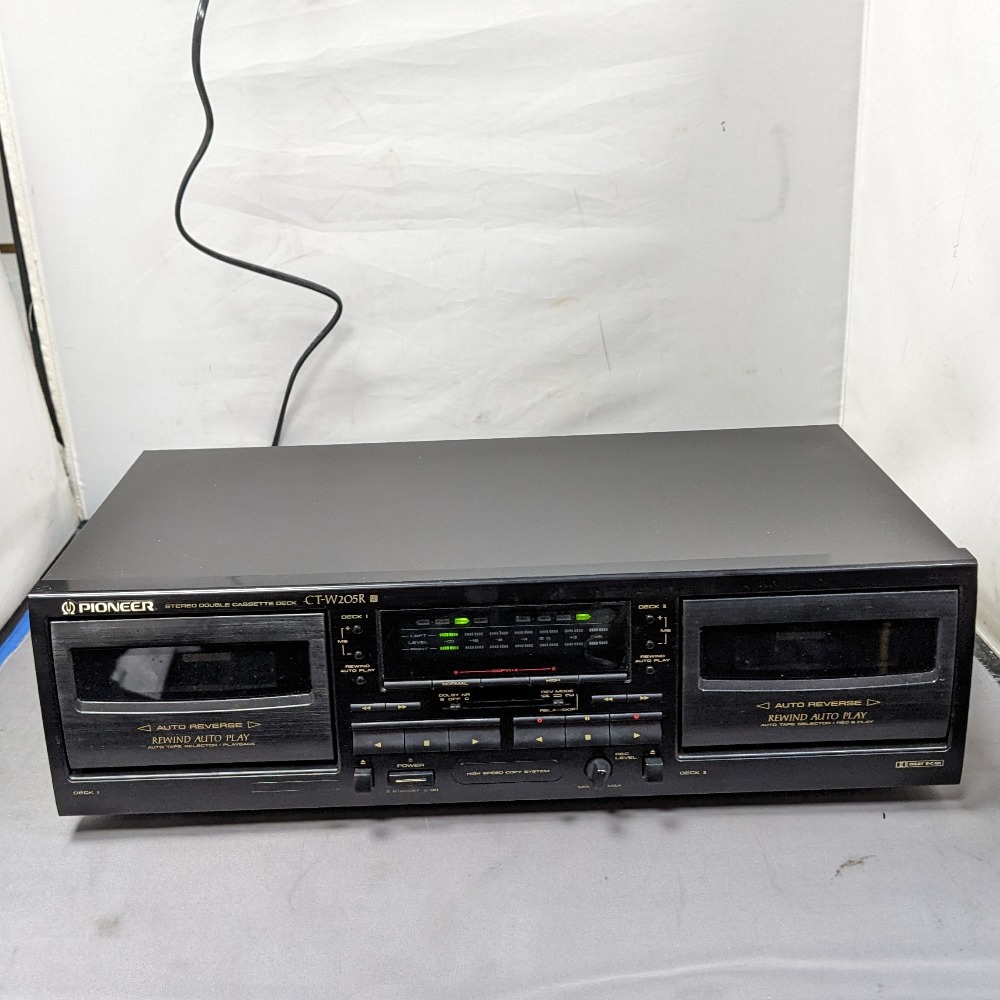 Pioneer CTW205R Stereo Double Cassette Tape Recorder Dolby B C Own4Less